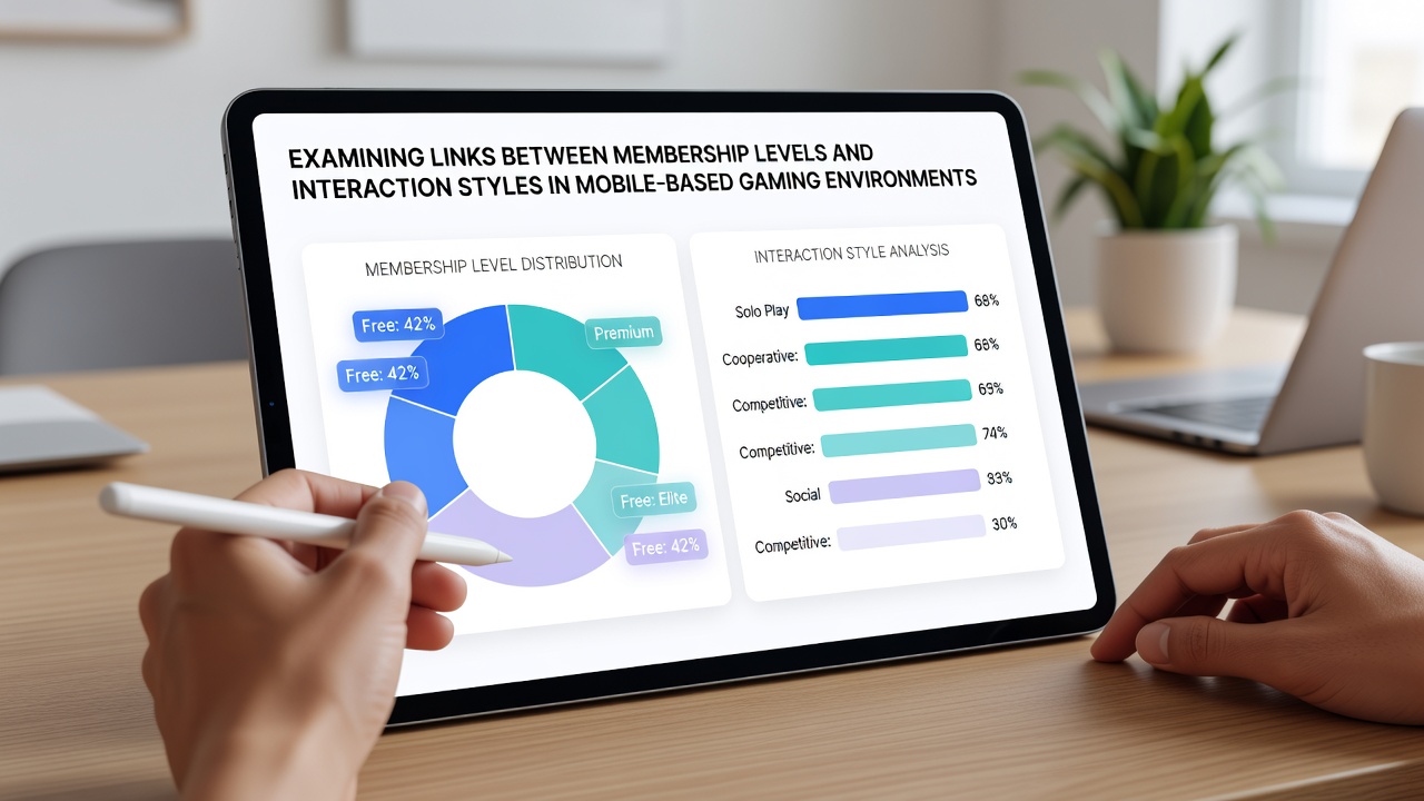 Analyse von Interaktionsmustern in mobilen Spielen mit Fokus auf unterschiedliche Mitgliedschaftsstufen