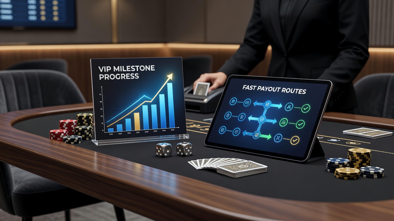 VIP-Meilensteine und portables Live-Gaming mit schnellen Zahlungen