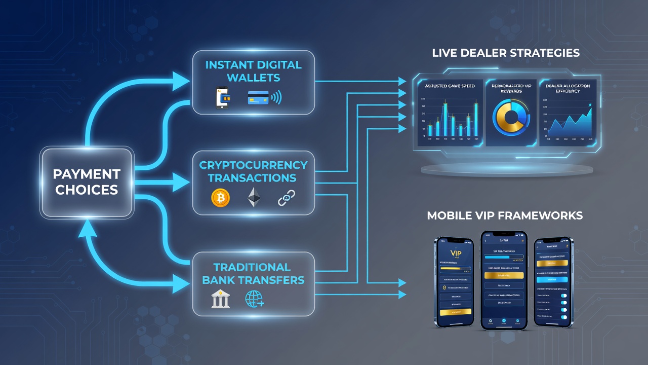 Mobile VIP-Frameworks und Transaktionsflüsse bei Live-Dealer-Spielen